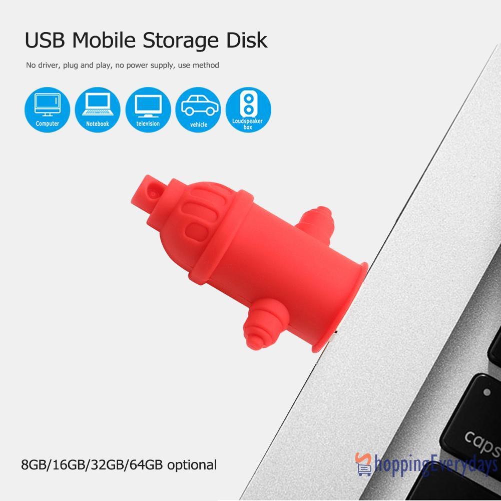 Usb 2.0 Lưu Trữ Dữ Liệu Bằng PVC Hình Ngọn Lửa Sáng Tạo | BigBuy360 - bigbuy360.vn