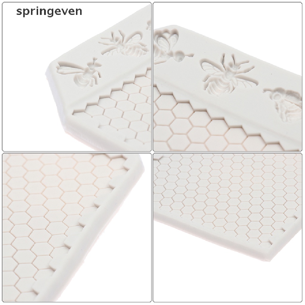 Khuôn Silicone Tạo Hình Tổ Ong Làm Bánh Kẹo