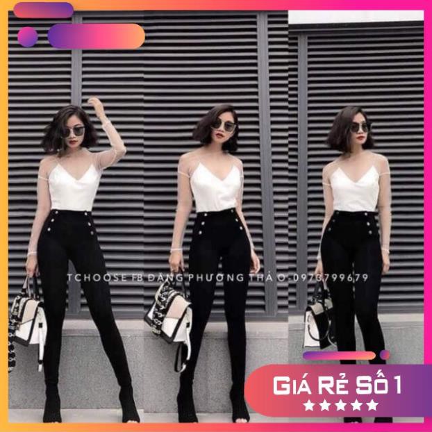 [GIÁ HỦY DIỆT] QUẦN LEGGING CẠP CAO GEN BỤNG 6 CÚC - BIGSIZE 80kg