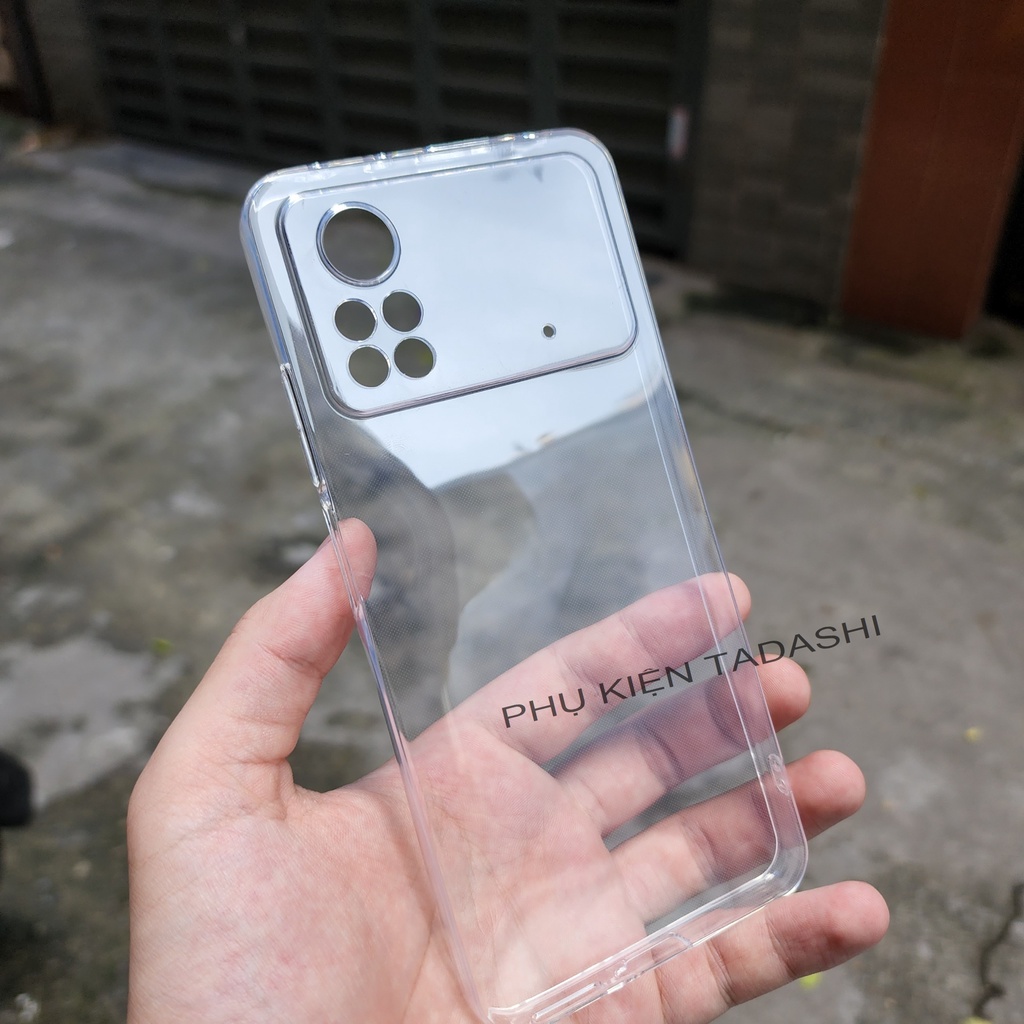 Ốp Lưng Dẻo Gor Poco X4 Pro/ X4 GT, X3/ X5 Pro, Poco F5 Pro/ F5 5G, Mi Mix 4 Trong Suốt, Có Gờ Bảo Vệ Camera - Hãng GOR