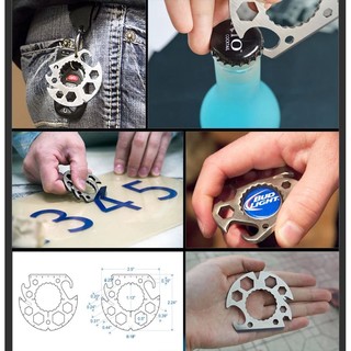 dụng cụ vạn năng edc Crucker multi-tool
