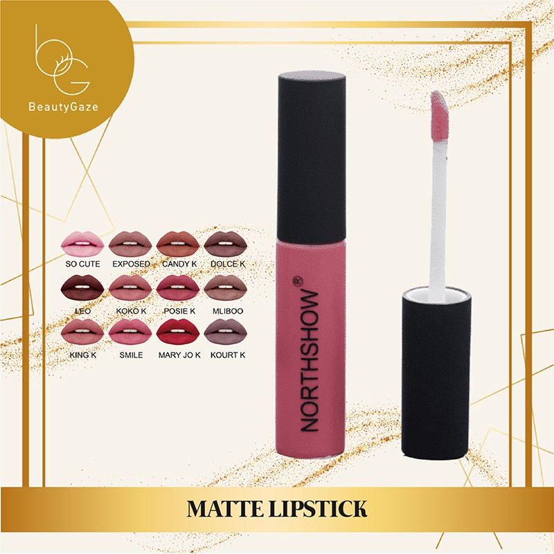 (hàng Mới Về) Son Kem Lì Northshow 8ml Dưỡng Ẩm Chống Thấm Nước