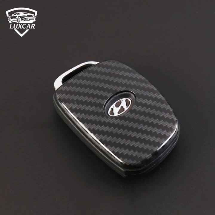 Ốp Khóa Carbon HYUNDAI 02 Cao Cấp LUXCAR Cho Xe HUYNDAI (I10, ELANTRA, TUCSON...)
