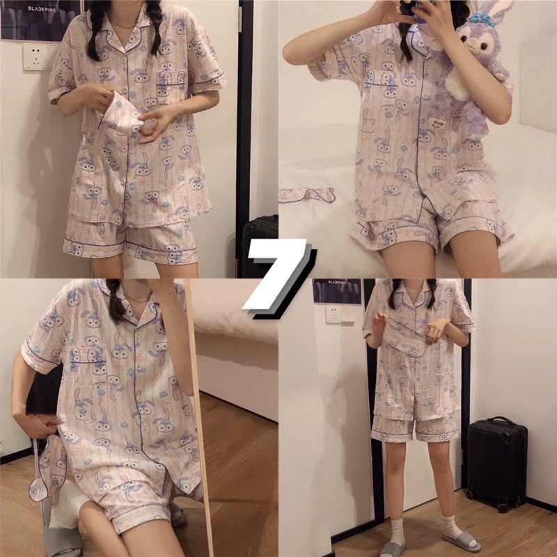 ĐỒ NGỦ PIJAMA COTTON KOREAN CUTE XĨU (SẴN) | BigBuy360 - bigbuy360.vn