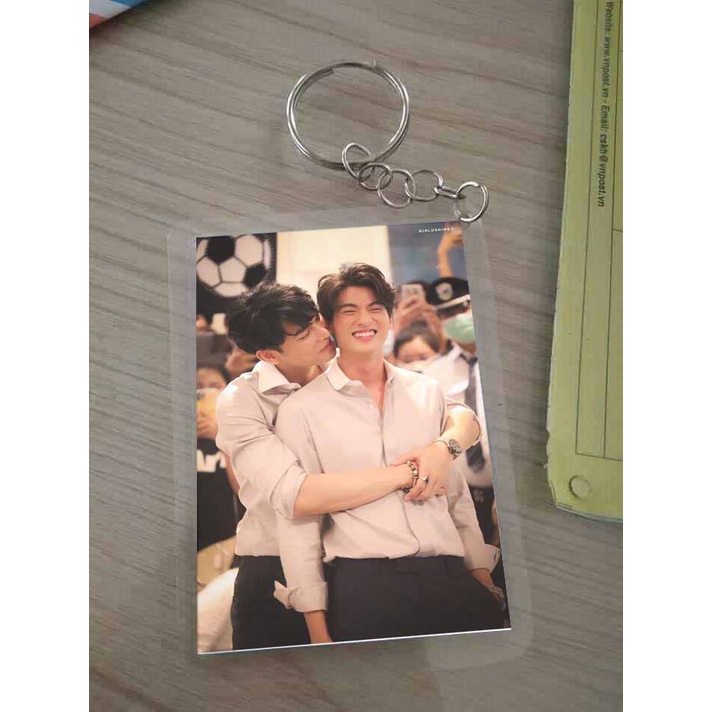 Móc khóa MEWGULF  ép plastic THEO YÊU CẦU 2 MẶT