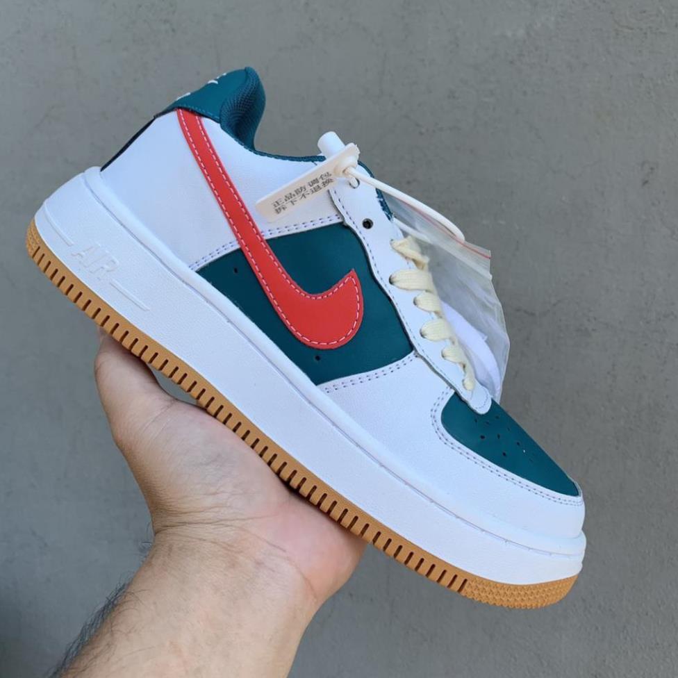 Giày thể thao AF1 Gu Xì,Giày sneaker nam nữ FORCE xanh đỏ hot trend,kiểu dáng thể thao,đi học,tập gym,chạy bộ | BigBuy360 - bigbuy360.vn