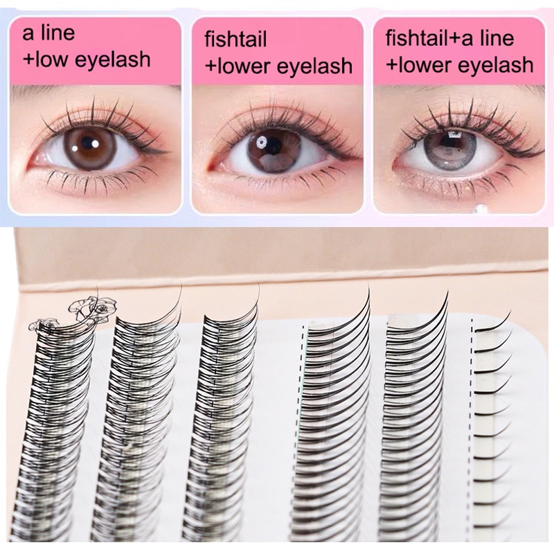 Lông Mi Giả 6 Hàng Nối Mi Tự Nhiên