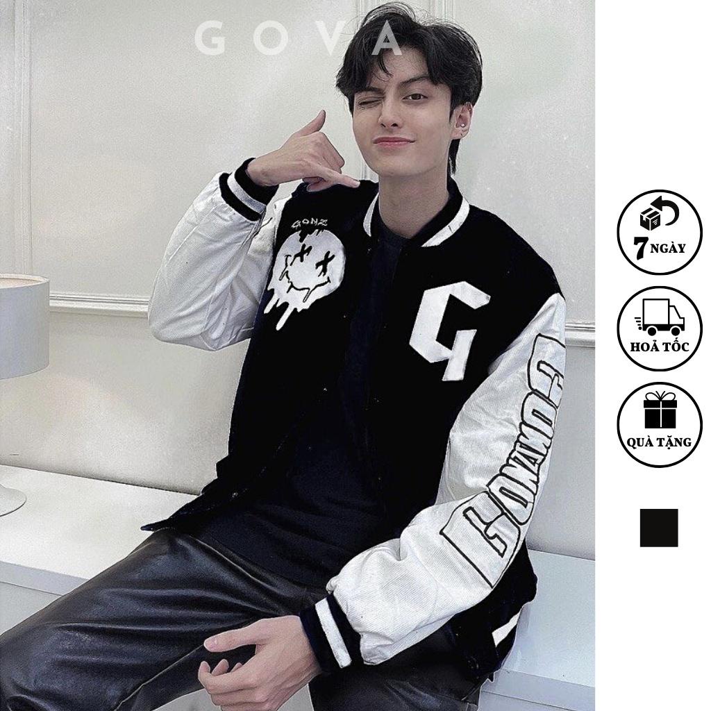 Áo Khoác Nhung Gân Tăm GONZ BROS Form Rộng Ulzzang, Áo Khoác Nhung Nam Nữ Cực Đẹp GOVA