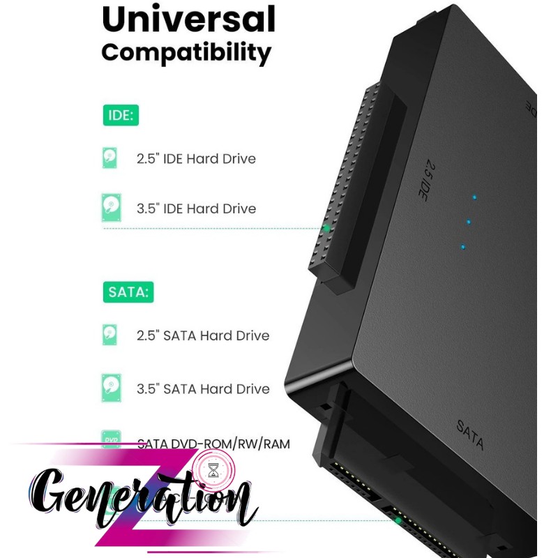 Bộ chuyển đổi USB 3.0 sang IDE / SATA Ugreen 20673