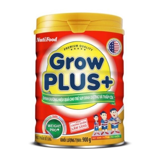 Sữa Bột Nutifood Grow Plus + Đỏ 900g