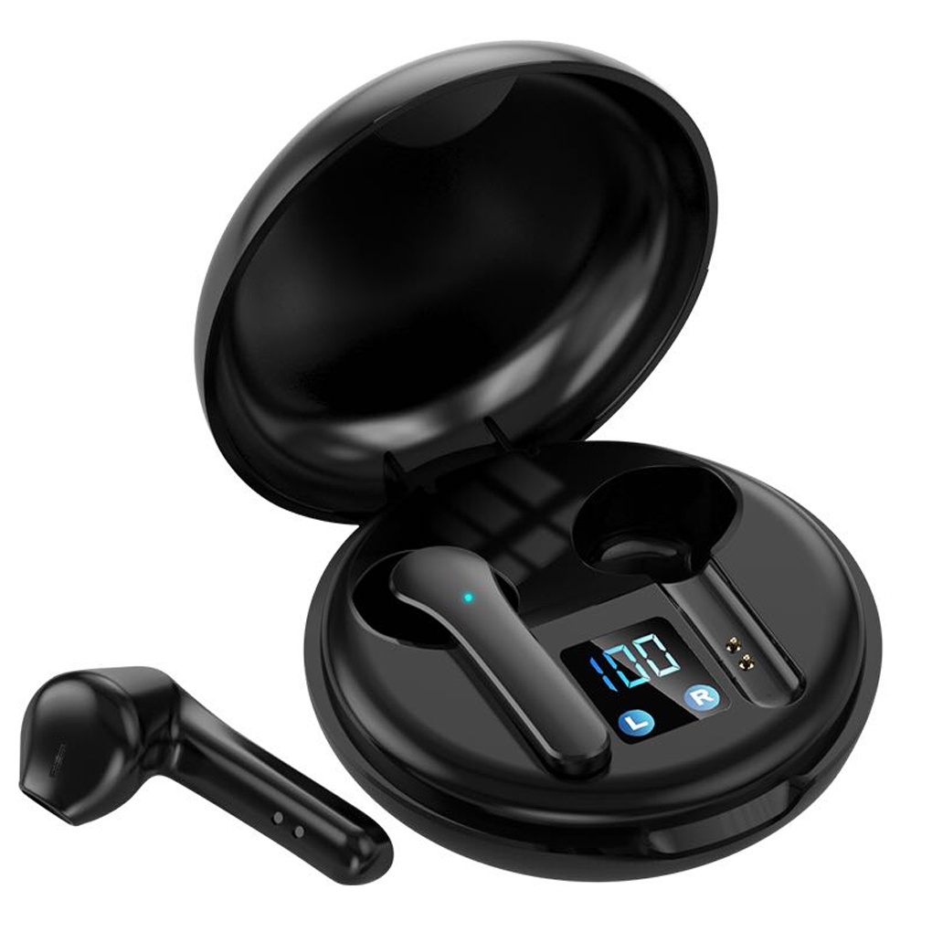 Noise Reduction TWS Gaming Earphone IPX5 Waterproof Wireless Running Fitness Bluetooth-compatible Headset withELEN