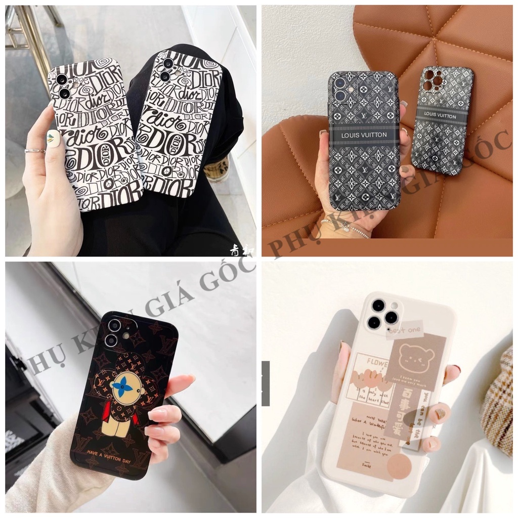 Ốp lưng iphone Gấu Best One Siêu Sang  cạnh vuông 6/6plus/6s/6splus/7/7plus/8/8plus/x/xr/xs/11/12/13/pro/max/plus/promax