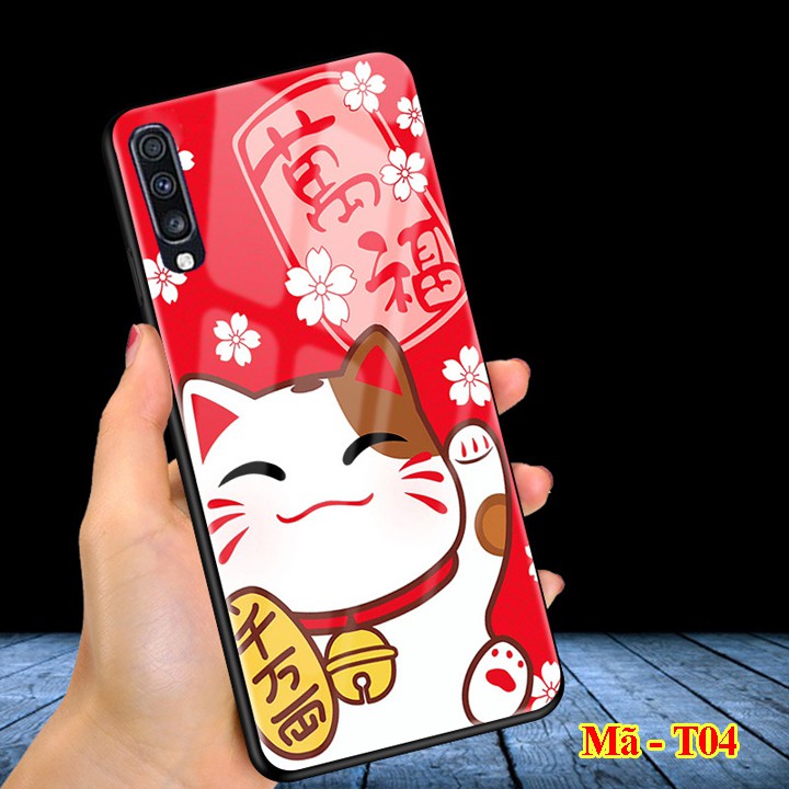 [Free Ship] Ốp lưng Samsung A70 ốp điện th0ại mặt lưng kính KÍNH IN HÌNH chống trầy xước, đẹp, cao cấp