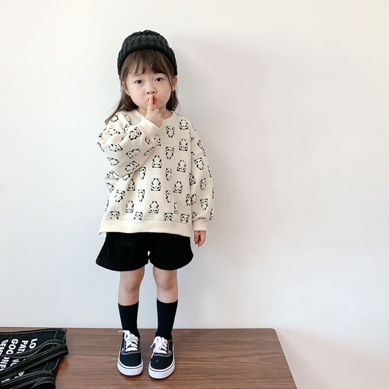 Áo Hoodie In Hình Gấu Trúc Ba Chiều Dễ Thương Dành Cho Trẻ Em