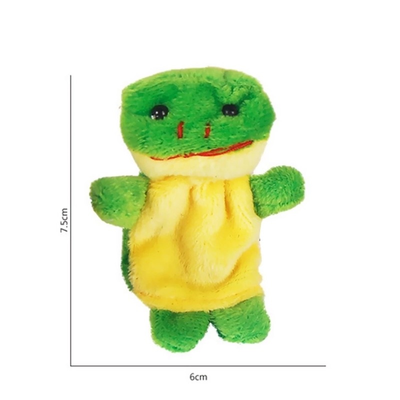 Set 10 Con Rối Ngón Tay Hình Hoạt Hình Dễ Thương Cho Bé