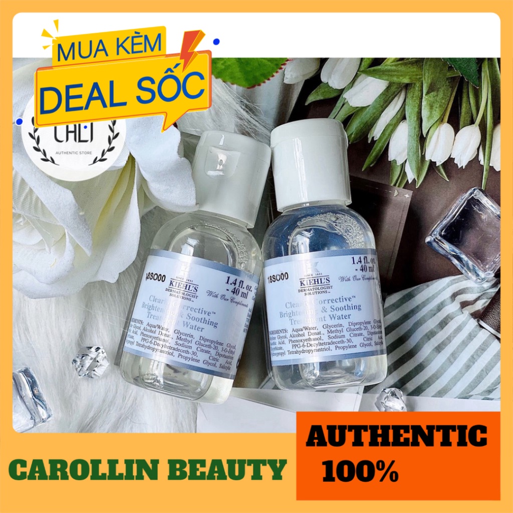 Nước thần trắng da 💖 FREESHIP 💋  Nước thần Clearly Kiehl's 30ml chính hãng [ Minisize ] CAROLLIN BEAUTY