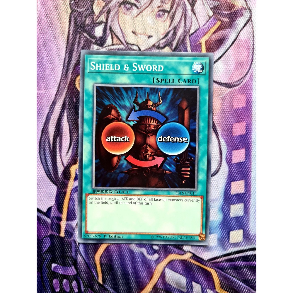 Thẻ Bài Yugioh Spell Shield & Sword