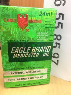 Dầu Gió Xanh Con Ó Eagle Brand USA
