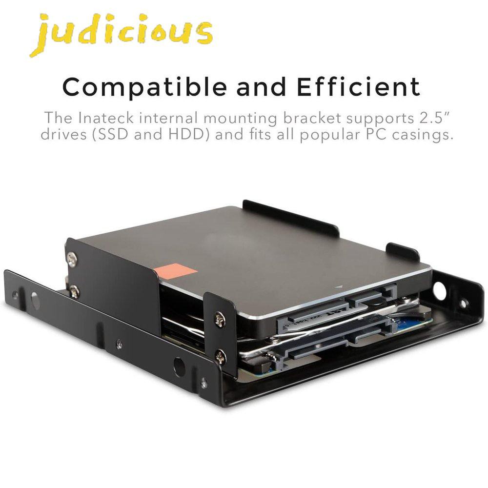 Khay Đựng Ổ Cứng Trong 2x 2.5 Inch Ssd Sang 3.5 Inch | BigBuy360 - bigbuy360.vn