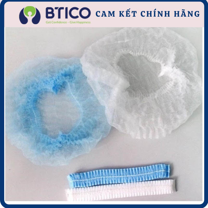 Nón trùm tóc con sâu Medipro vải không dệt Polypropylen ( 100 cái/bịch)