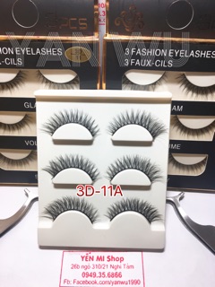 💢Sỉ 25k- Mi chồn mink 3D-11A