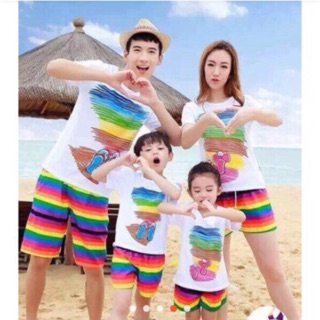 Combo 14 bộ quần áo đi biển