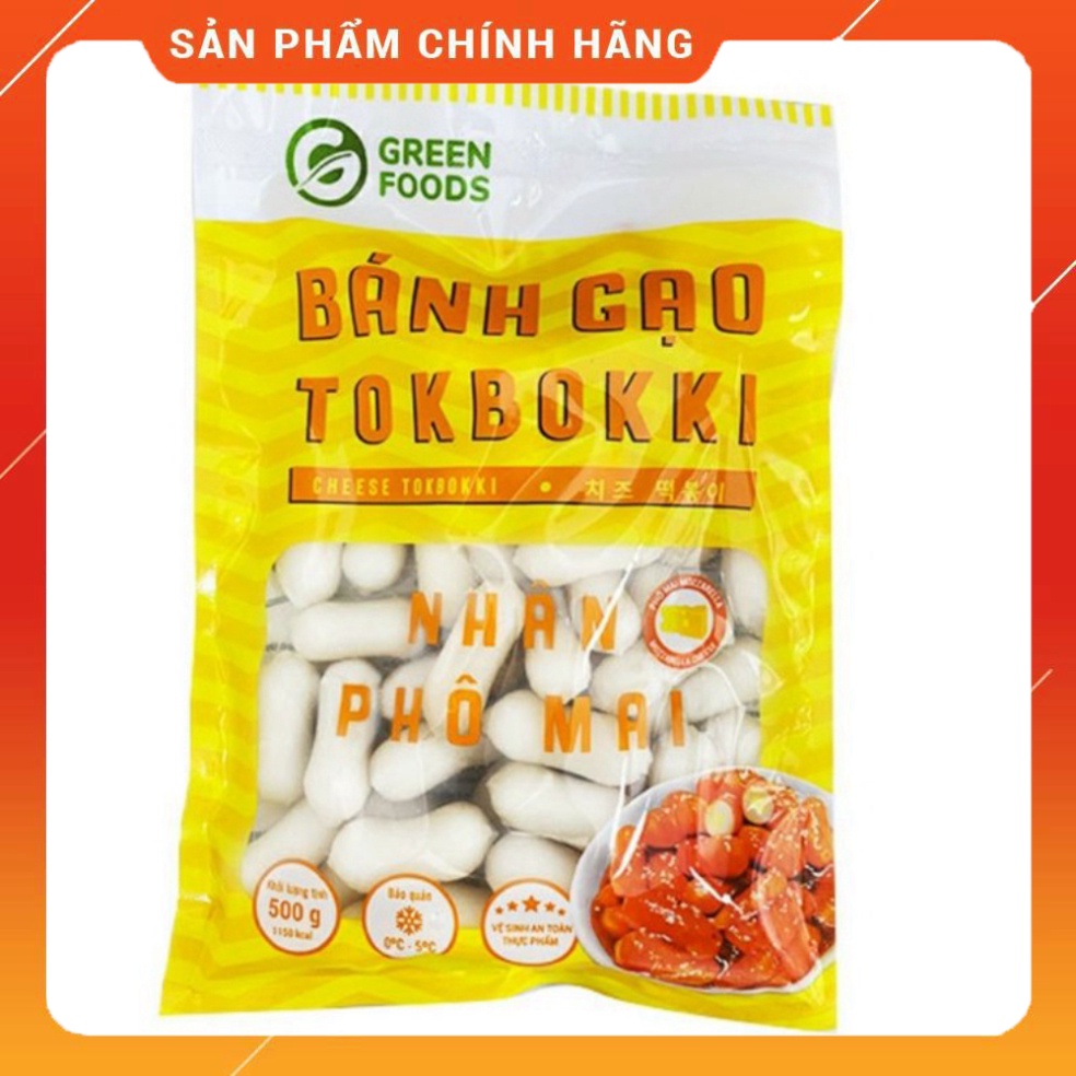 [NGON] BÁNH GẠO PHÔ MAI GREEN 500G - NUONGFOOD