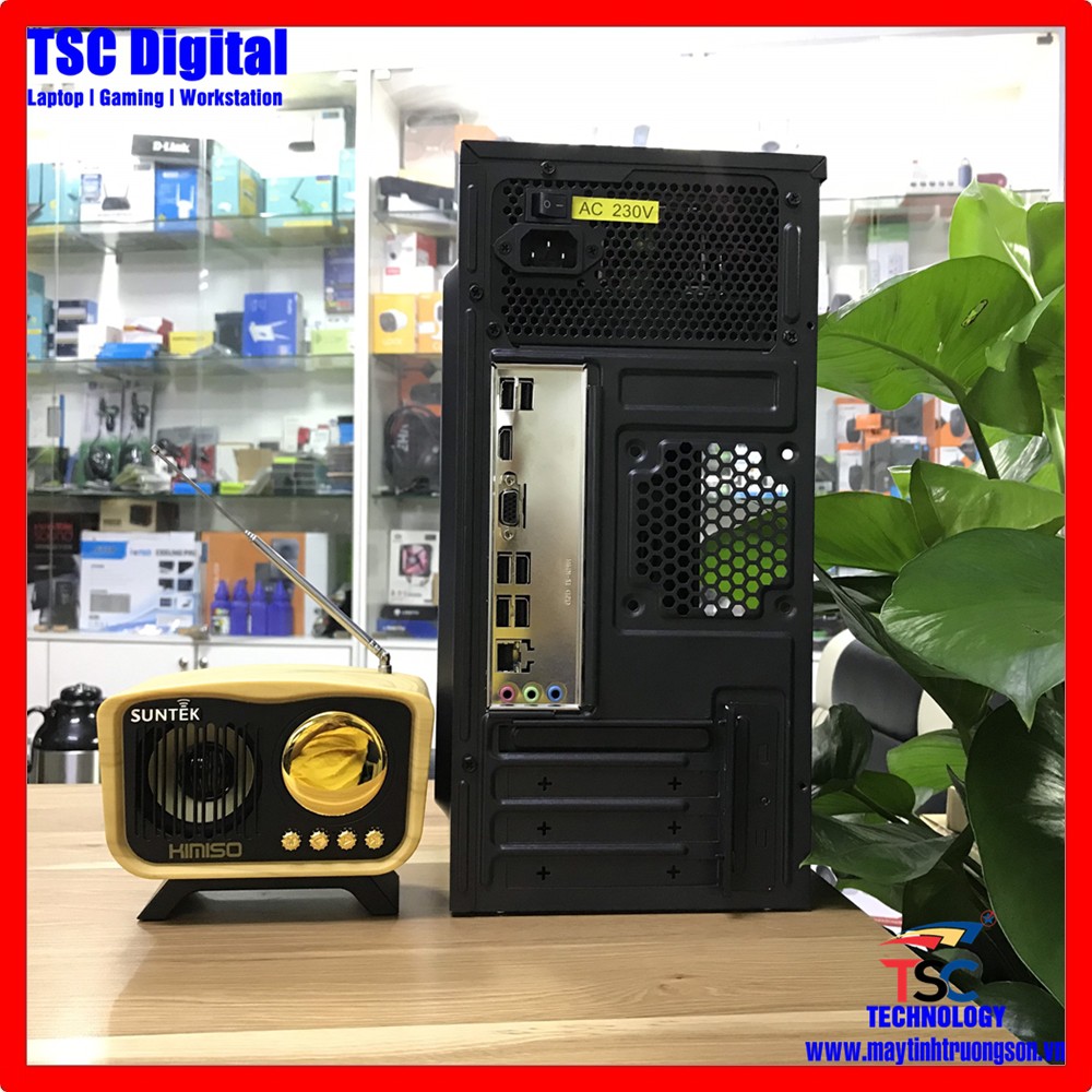 Case Máy Tính Core i3-2100/ 4Gb/ Mainboard H61 LGA1155 | Ứng Dụng Văn Phòng, Học Tập, Giải Trí, Chơi Game Nhẹ