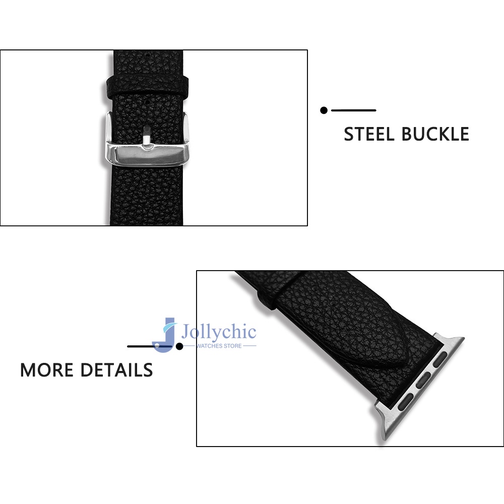 Dây Đeo Bằng Da Phong Cách Thể Thao Cho Đồng Hồ Thông Minh Apple Watch 8 7 6 5 4 3 49mm 44mm 40mm 41mm 42mm 38mm 45mm
