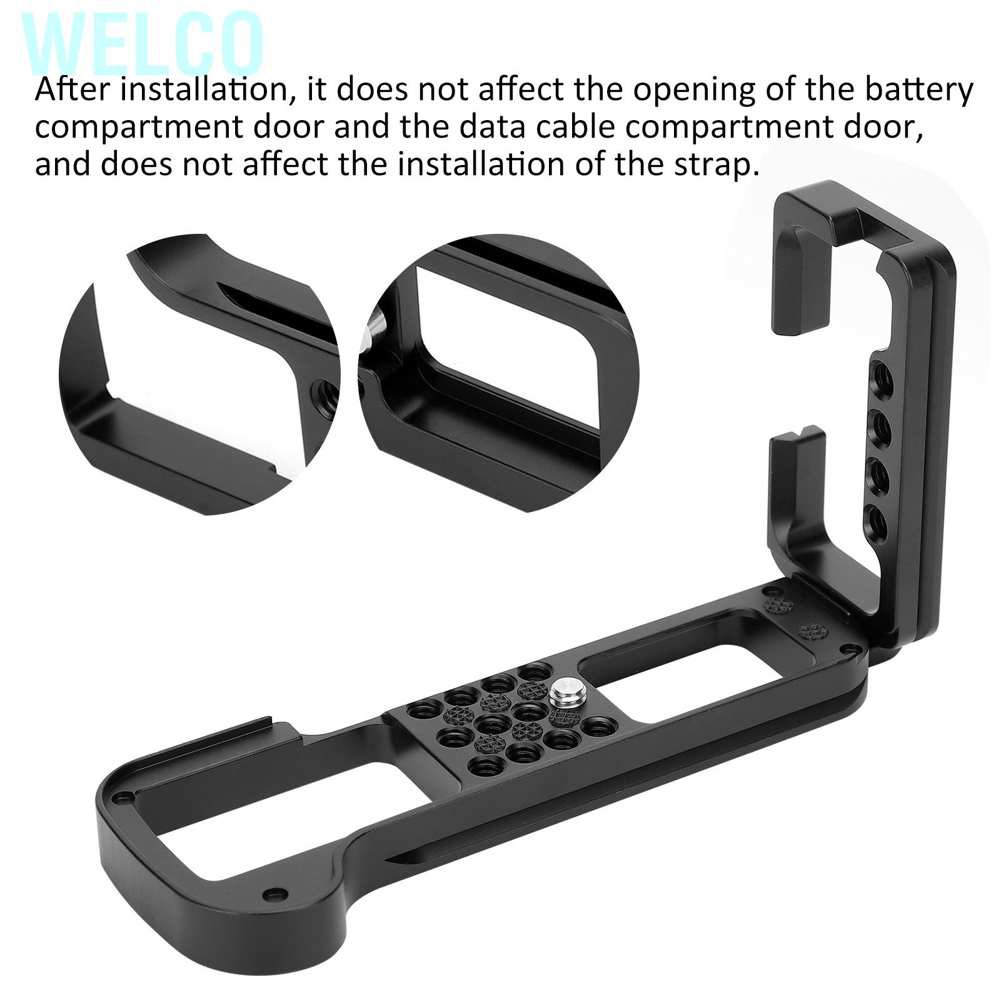 Đế hợp kim nhôm chữ L thích hợp cho máy ảnh Fuji X T3