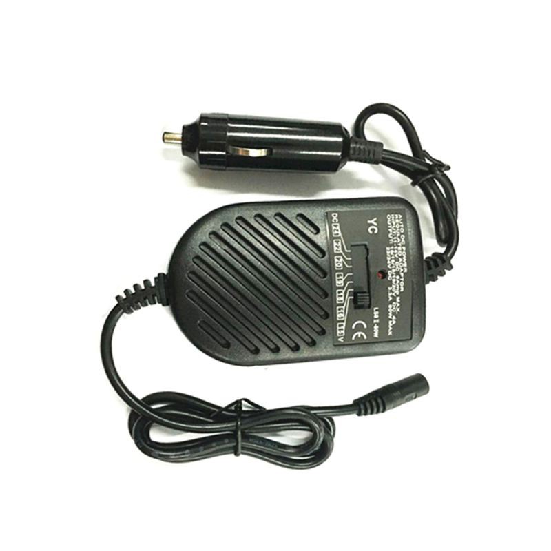 SUN DC 80W Car Auto Universal Charger Power Supply Adapter Set For Laptop Notebook