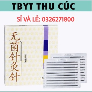 Kim châm cứu vân long -kim châm cứu vô trùng dạng vỉ-date mới nhất-đầy đủ kích thước