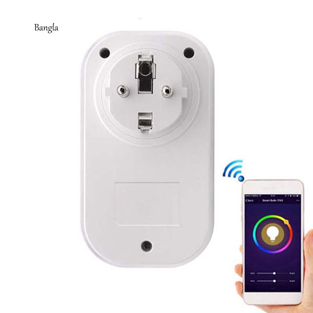 Ổ cắm điện thông minh Sonoff S20 EU kết nối Wifi điều khiển từ xa