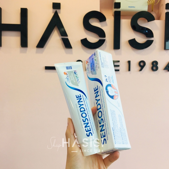 Kem Đánh Trắng SENSODYNE - Advanced Gentle Whitening/Extra Whitening 170g~184g