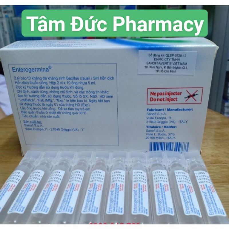 ENTEROGERMINA  men tiêu hóa chính hãng