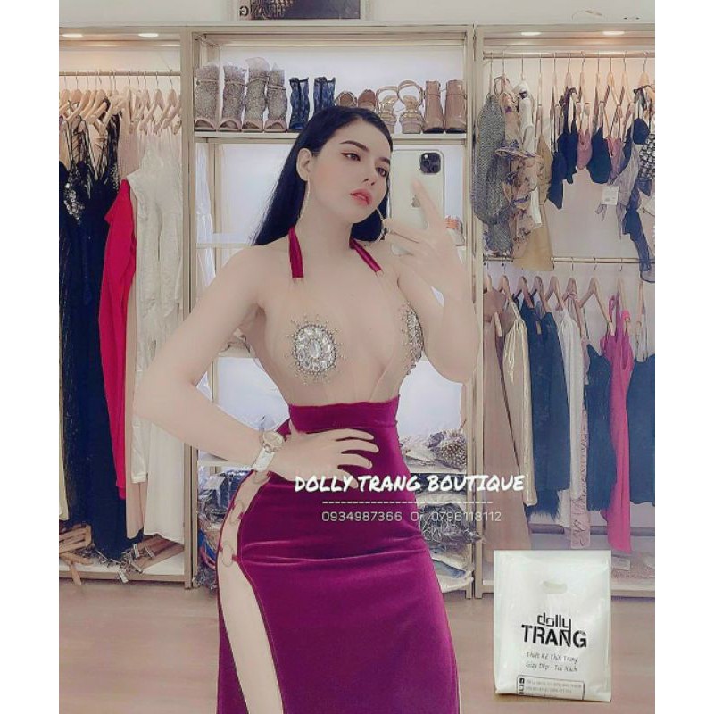 Đầm maxi siêu sexy