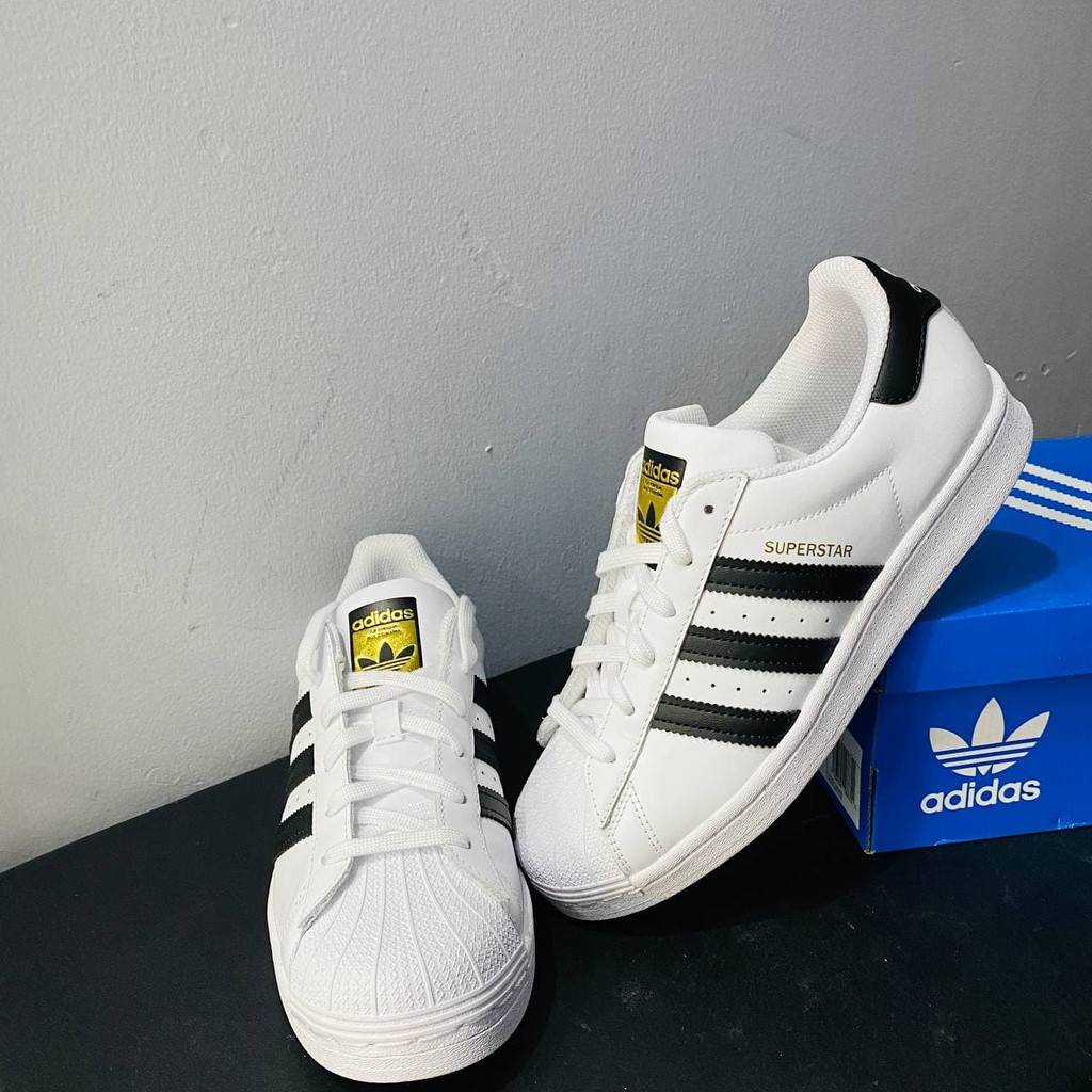 Giày Adidas Superstar Sup Tem Vàng Originals Nam Nữ Có Sẵn FV3284