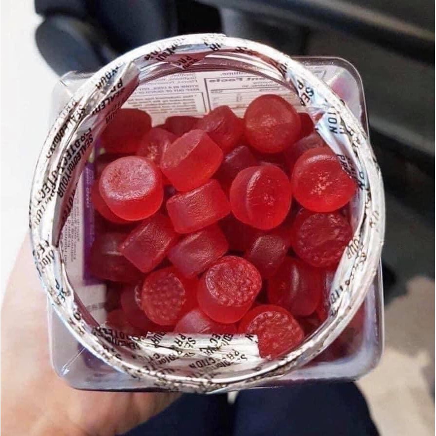 KẸO NGỦ Natrol Melatonin 5mg Strawberry 180 Gummies của Mỹ