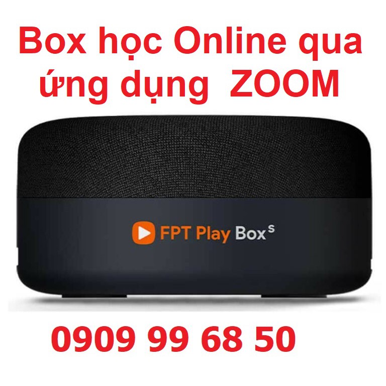 Đầu thu kỹ thuật số FPT Play Box+ 2021- Tivi Box S - Box FPT hỗ trợ Học Online qua ZOOM -Điều Khiển Giọng nói Không Chạm