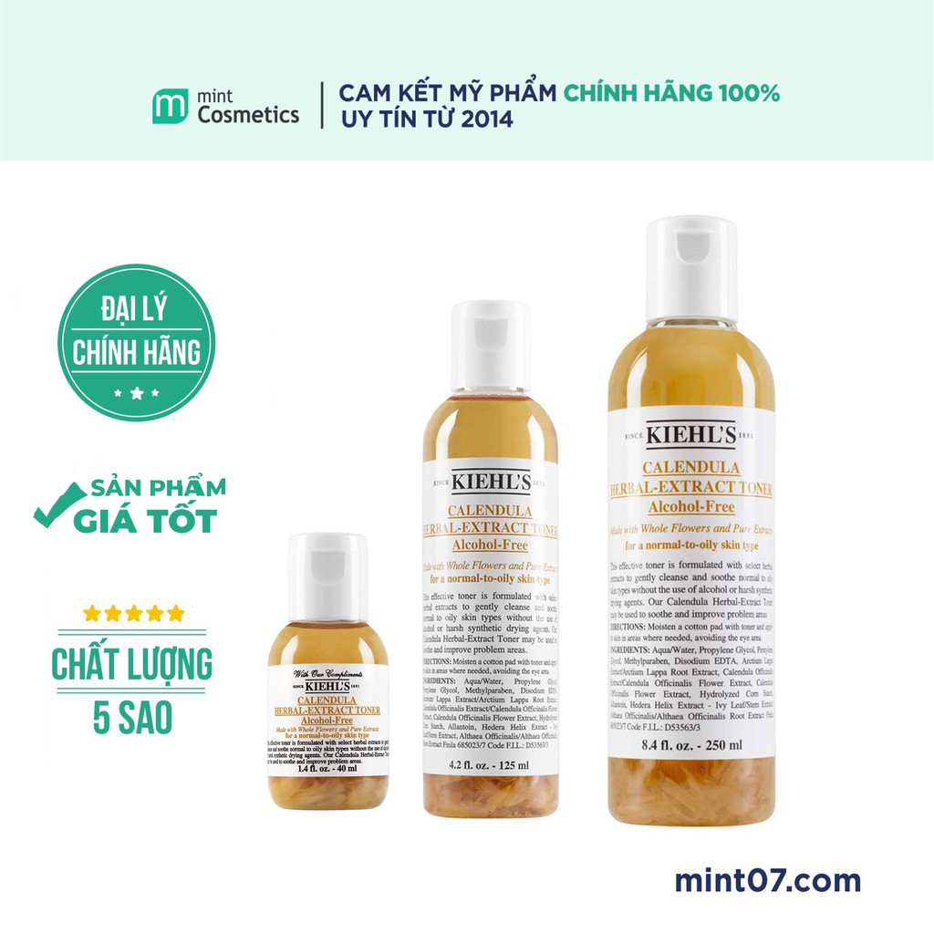 Toner Hoa Cúc Kiehl’s Calendula Herbal Extract