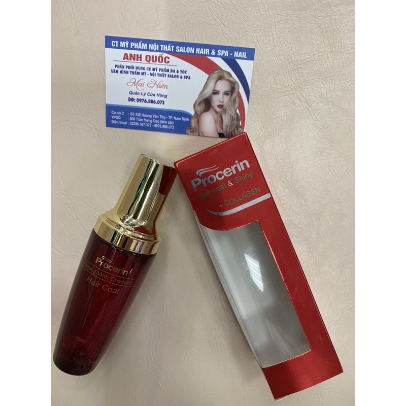 tinh dầu dưỡng tóc procerin