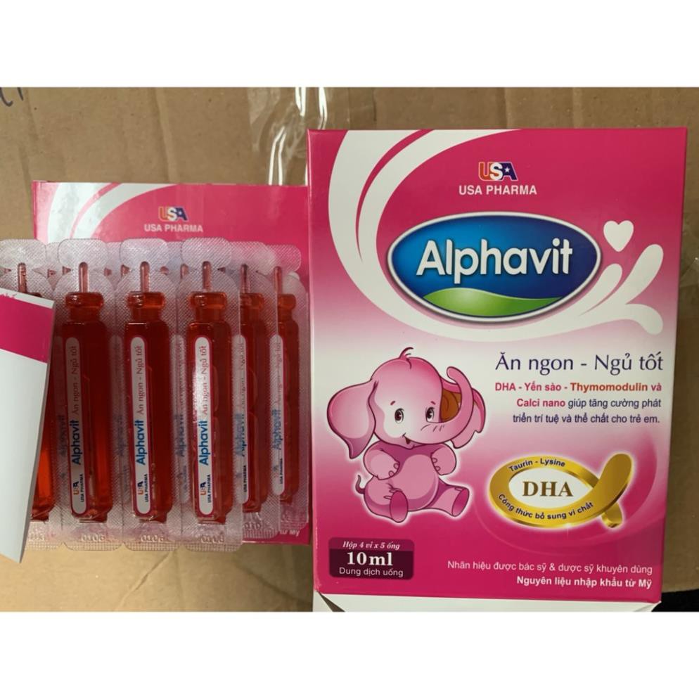 ALPHAVIT ĂN NGON giúp bé ăn ngon ngủ tốt ,bé thông minh ,tăng cường miễn dịch cho bé