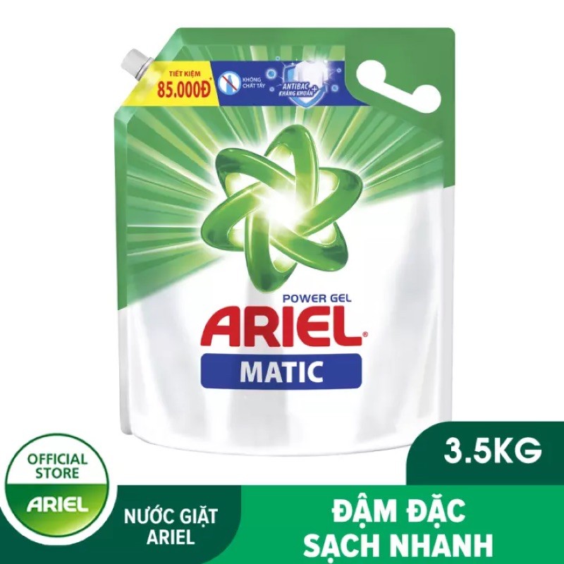 NƯỚC GIẶT ARIEL MATIC 3,5kg