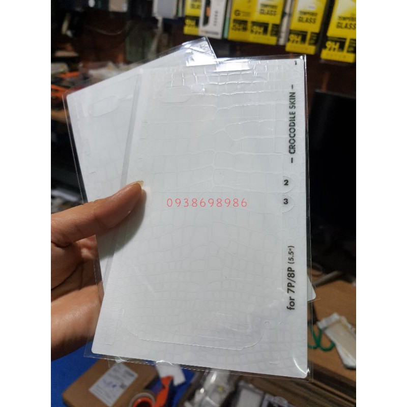 miếng dán PPF vân cá sấu iphone 13 pro max ,13 pro , 12 pro max /12 pro,12,X,xs max,11,11 pro,pro max,8plus,7plus