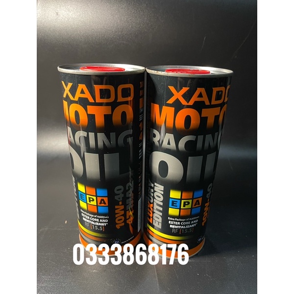 Nhớt Xado Racing 10w40 chính hãng XADO nhập khẩu từ Holland EU