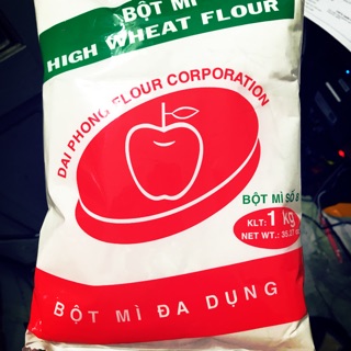 Bột mì đa dụng làm bánh mì, bánh bao, bánh bông lan...