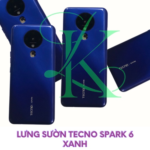 Vỏ lưng sau tecno spark 6 ( Vỏ lưng thay thế cho tecno Spark 6 )