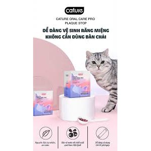 Cature oral care pro vệ Sinh Răng Miệng Cho Chó Mèo Thơm Miệng Loại Bỏ Mảng Bám Dạng Bột