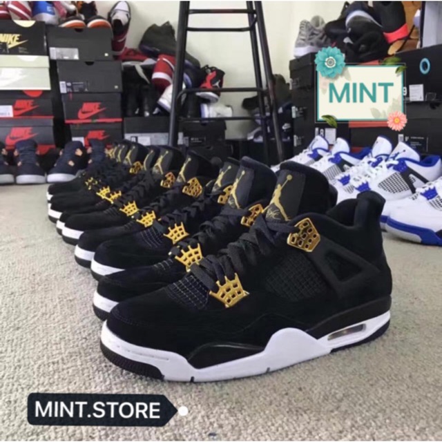 [Xả Kho] | Ảnh cận cảnh | Giày Sneaker Jordan 4 Royalty uy tin