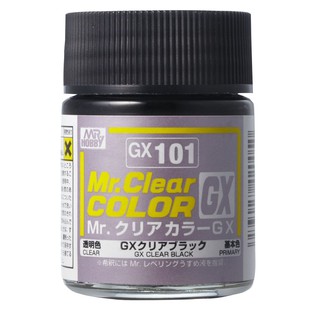Sơn mr hobby gx101 clear black